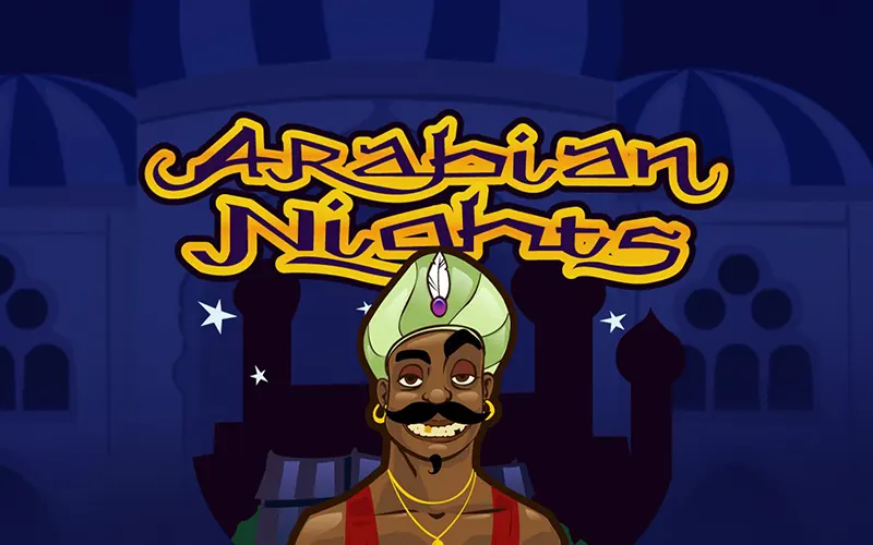 Discover desert treasures in Arabian Nights Jackpot Slots at Casinonic site.