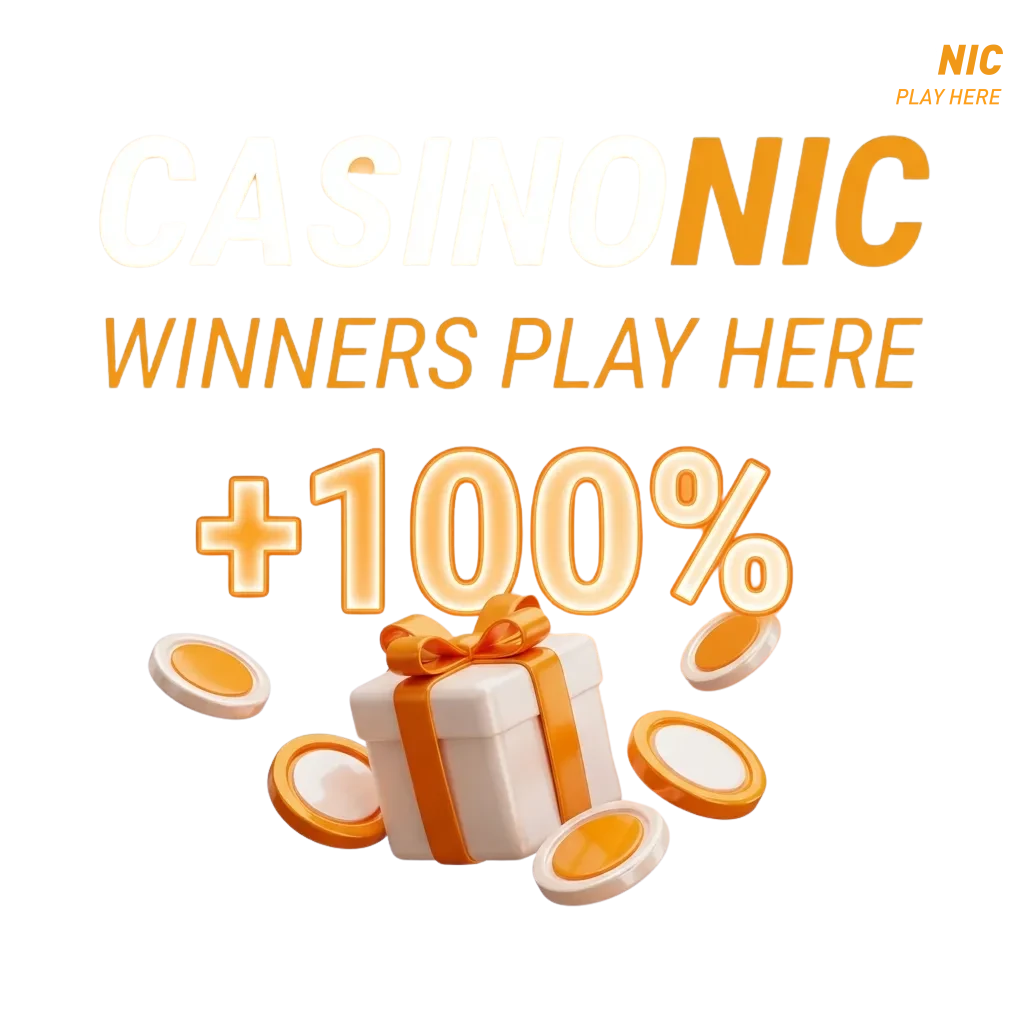 Casinonic casino promotions page showing welcome bonus offers and rewards for Australian players