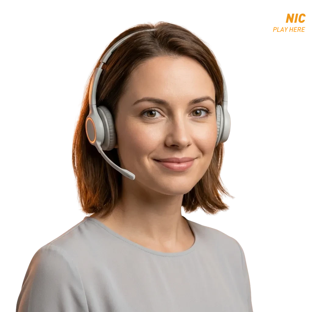 Customer support team assisting Casinonic Australia users via email, live chat, phone, and social media channels